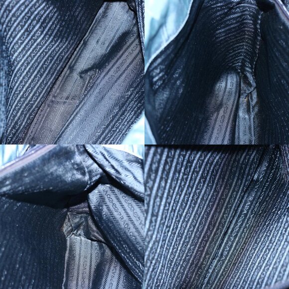 PRADA Tote Bag Nylon Blue Auth 69358 - Picture 14 of 15